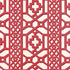 Zanzibar Trellis Chintz fabric in lacquer color - pattern number 175732 - by Schumacher in the 125th Anniversary collection