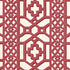 Zanzibar Trellis Matte fabric in lacquer color - pattern number 175742 - by Schumacher in the 125th Anniversary collection