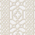 Zanzibar Trellis Matte fabric in sand color - pattern number 175744 - by Schumacher in the 125th Anniversary collection
