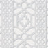 Zanzibar Trellis Matte fabric in cloud color - pattern number 175745 - by Schumacher in the 125th Anniversary collection