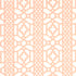 Zanzibar Trellis fabric in coral color - pattern number 175747 - by Schumacher in the Happy Together collection