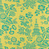 Song Garden fabric in chartreuse color - pattern number 175751 - by Schumacher in the Schumacher Classics collection