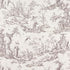 Shengyou Toile fabric in driftwood color - pattern number 175802 - by Schumacher in the Schumacher Classics collection