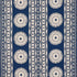 Bora Bora Print fabric in marine color - pattern number 175841 - by Schumacher in the Mary Mcdonald collection