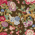 Bermuda Blossoms fabric in cocoa color - pattern number 175870 - by Schumacher in the Mary Mcdonald collection