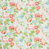 Bermuda Blossoms fabric in aqua color - pattern number 175877 - by Schumacher in the Signature Schumacher collection