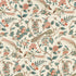 Campagne fabric in peacock and rouge color - pattern number 175950 - by Schumacher in the Schumacher Classics collection