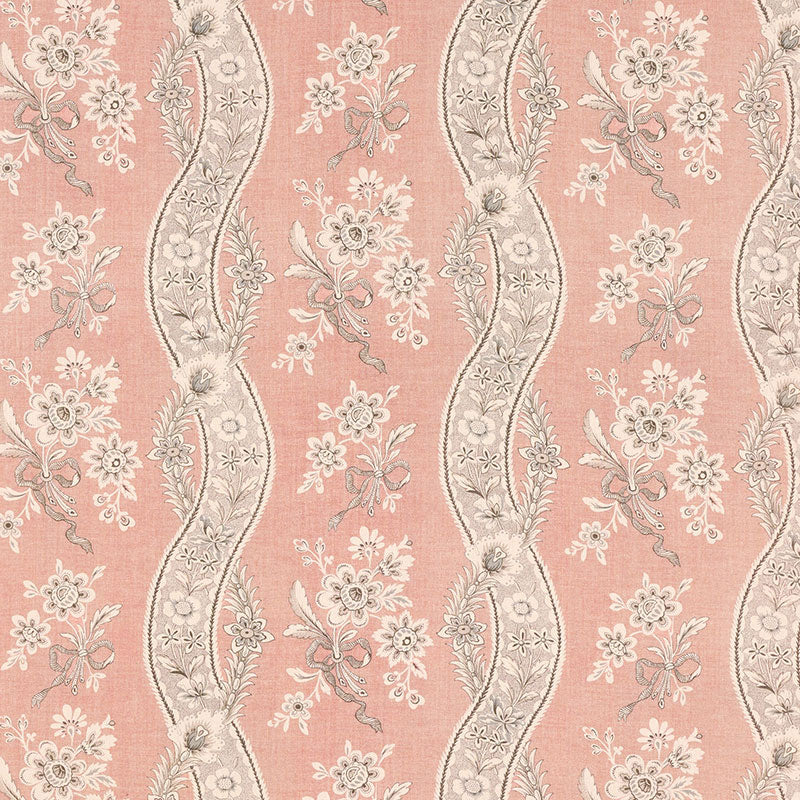 Le Castellet fabric in blush color - pattern number 175980 - by Schumacher in the Country Chic collection