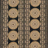 Bora Bora Print Embellished fabric in lava black color - pattern number 176000 - by Schumacher in the Mary Mcdonald collection