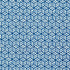 Tumbling Blocks fabric in cobalt color - pattern number 176041 - by Schumacher in the Miles Redd collection