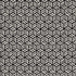 Tumbling Blocks fabric in black color - pattern number 176043 - by Schumacher in the New Wave: Black & White collection
