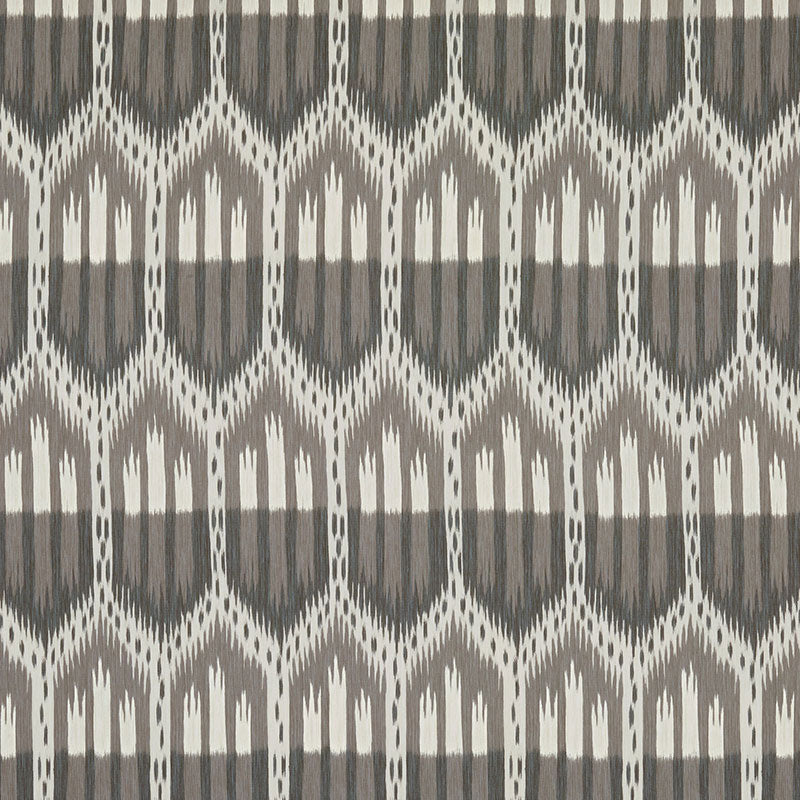 Bukhara Ikat fabric in linen color - pattern number 176080 - by Schumacher in the Ikat Collection collection