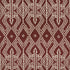 Asaka Ikat fabric in raisin color - pattern number 176092 - by Schumacher in the Ikat Collection collection
