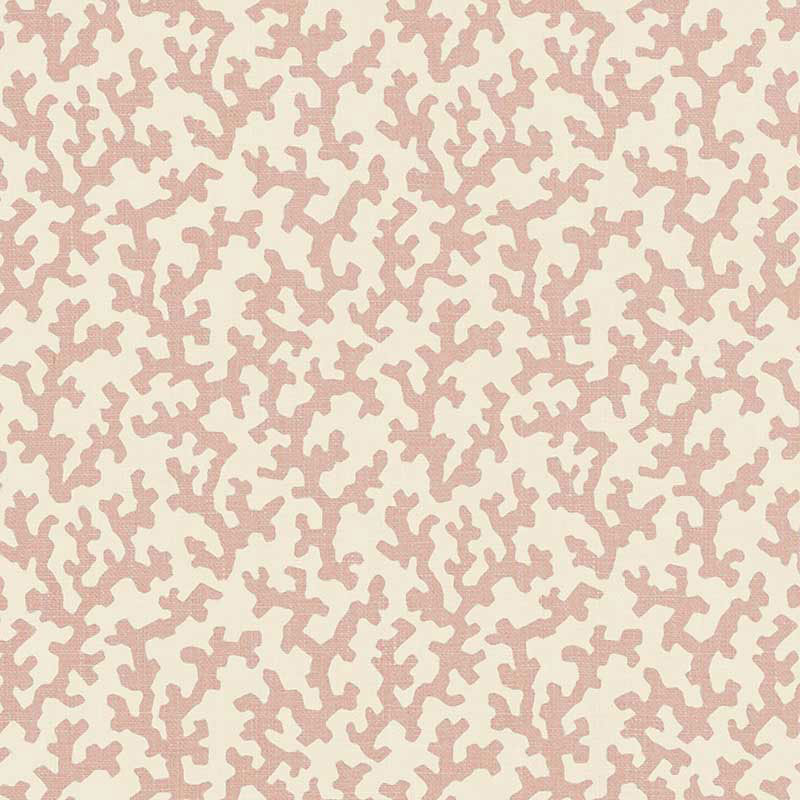Folly fabric in temple pink color - pattern number 176121 - by Schumacher in the Veere Grenney collection