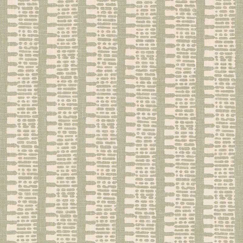 Kiosk fabric in sage color - pattern number 176133 - by Schumacher in the Veere Grenney collection