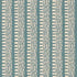 Kiosk fabric in peacock blue color - pattern number 176135 - by Schumacher in the Veere Grenney collection