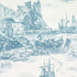 Marine Toile fabric in delft color - pattern number 176160 - by Schumacher in the Marine Toile collection