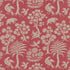 Woodland Silhouette fabric in rhubarb color - pattern number 176171 - by Schumacher in the Schumacher Classics collection