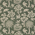 Woodland Silhouette fabric in moss color - pattern number 176173 - by Schumacher in the A Country Life collection