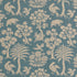 Woodland Silhouette fabric in cadet color - pattern number 176174 - by Schumacher in the Schumacher Classics collection