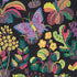 Exotic Butterfly fabric in black color - pattern number 176182 - by Schumacher in the Good Vibrations collection
