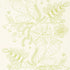 Blommen Print fabric in lime color - pattern number 176200 - by Schumacher in the Good Vibrations collection