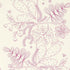 Blommen Print fabric in fuchsia color - pattern number 176202 - by Schumacher in the Good Vibrations collection