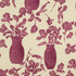 Hugo Floral fabric in fuchsia color - pattern number 176240 - by Schumacher in the Good Vibrations collection