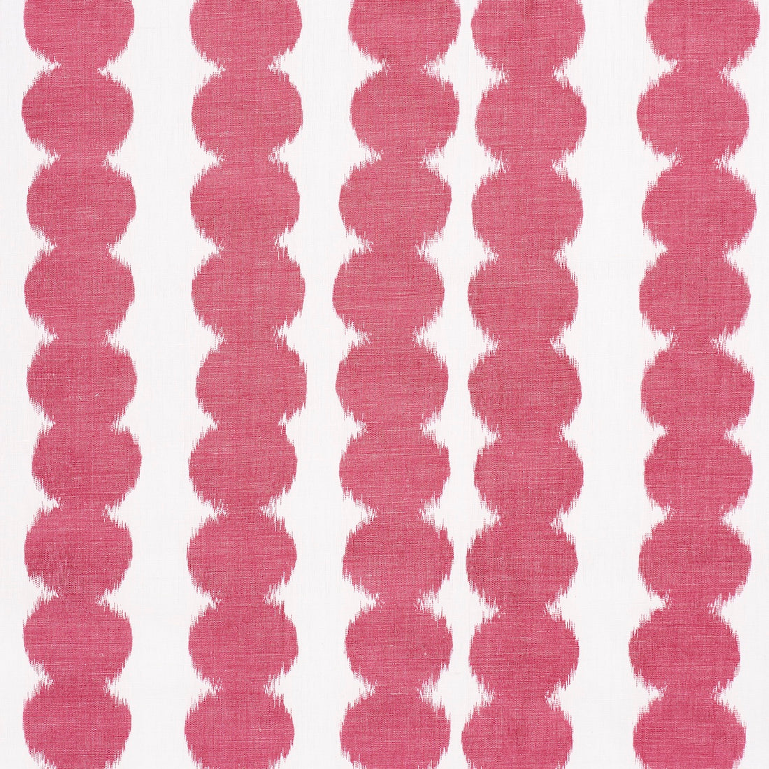 Full Circle fabric in fuchsia color - pattern number 176255 - by Schumacher in the Ikat Collection collection