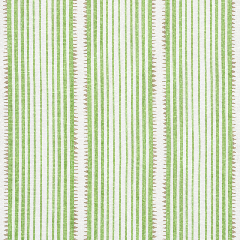 Moncorvo fabric in leaf color - pattern number 176274 - by Schumacher in the David Oliver collection