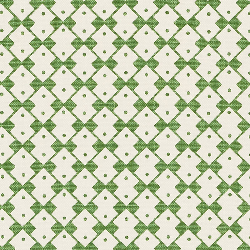 Domino fabric in chelsea green color - pattern number 176293 - by Schumacher in the David Oliver collection