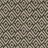 Kasai fabric in black color - pattern number 176320 - by Schumacher in the Tribal Chic collection
