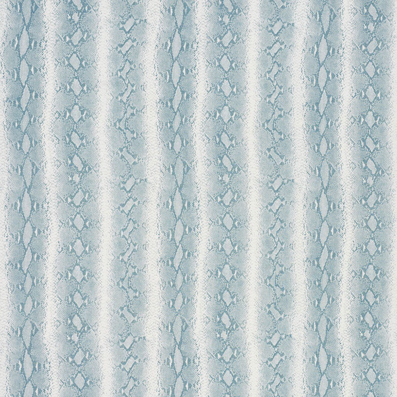 Snake Rattle &amp; Roll Linen fabric in cloud color - pattern number 176350 - by Schumacher in the Animal Prints &amp; Wovens collection