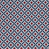 Serendipity fabric in navy and red color - pattern number 176423 - by Schumacher in the Clique collection