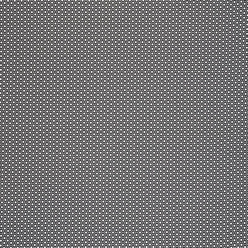 Queen B II Indoor Outdoor fabric in black color - pattern number 176566 - by Schumacher in the Studio Bon collection