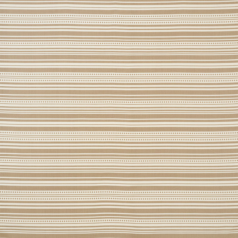 Stripedot II Indoor Outdoor fabric in sand color - pattern number 176591 - by Schumacher in the Studio Bon collection