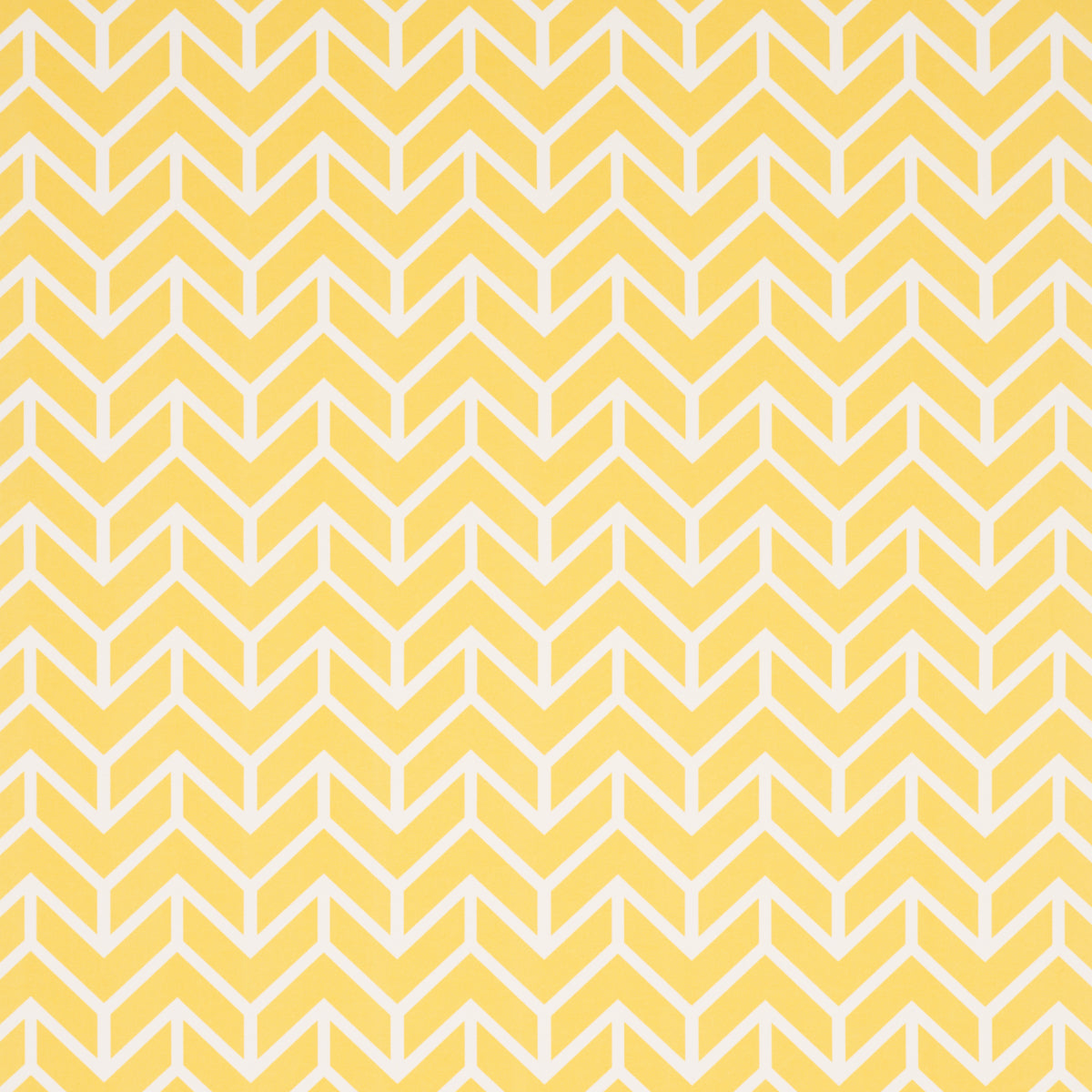 Chevron Indoor Outdoor fabric in yellow color - pattern number 176694 - by Schumacher in the Full Bloom collection
