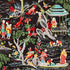Yangtze River fabric in onyx color - pattern number 176771 - by Schumacher in the Schumacher Classics collection