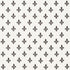 Fleur De Lis fabric in charcoal color - pattern number 176962 - by Schumacher in the French Revolution collection