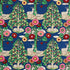 Fantasy Forest fabric in blue and multi color - pattern number 176970 - by Schumacher in the Once Upon A Time collection