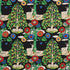Fantasy Forest fabric in black and multi color - pattern number 176971 - by Schumacher in the Once Upon A Time collection