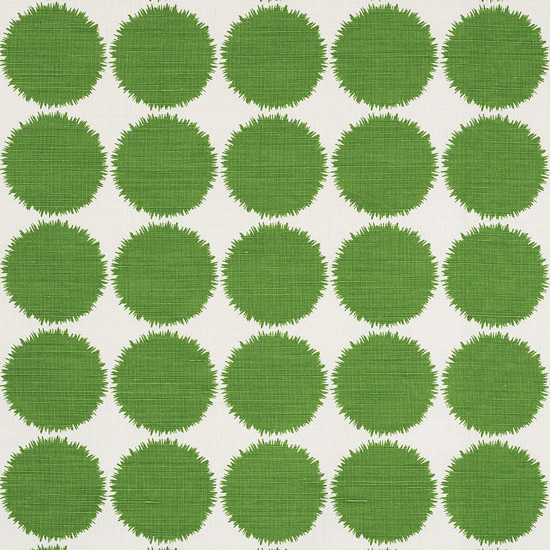 Fuzz fabric in green color - pattern number 177091 - by Schumacher in the Studio Bon collection