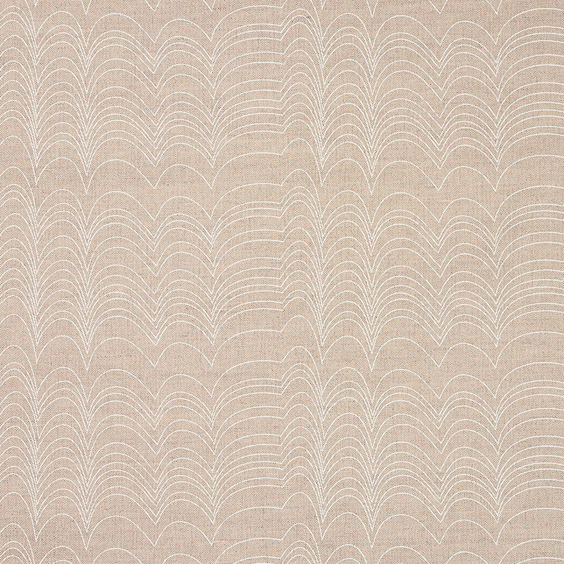 Richter fabric in ivory and natural color - pattern number 177113 - by Schumacher in the Studio Bon collection