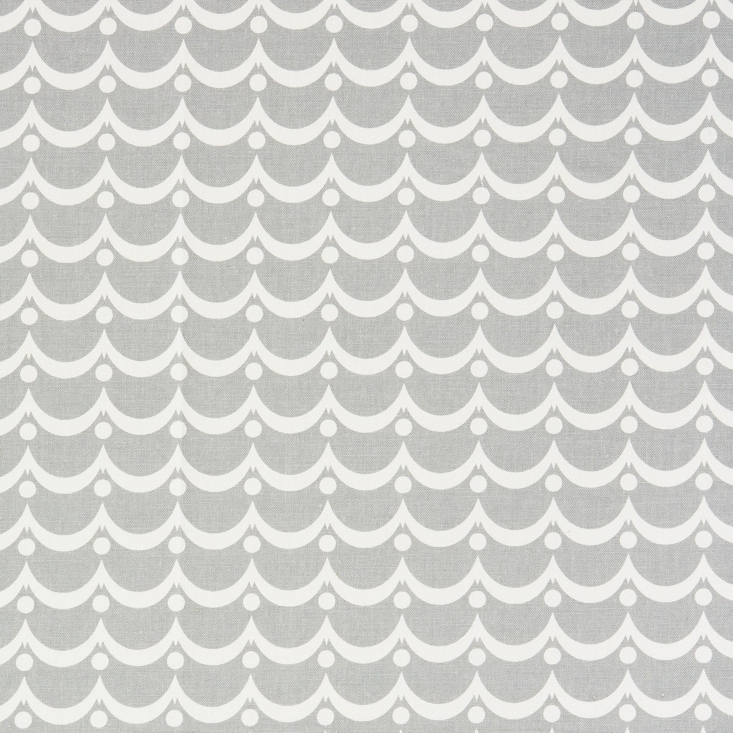 Swag fabric in dove color - pattern number 177141 - by Schumacher in the Studio Bon collection