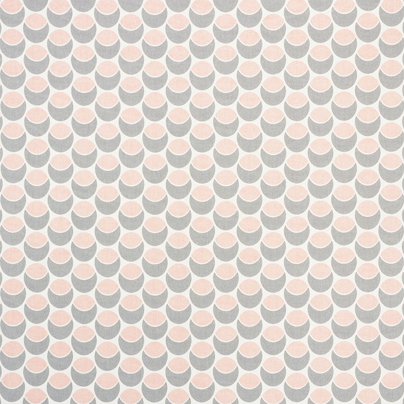 Buds fabric in dove and blush color - pattern number 177152 - by Schumacher in the Studio Bon collection