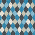 Harlequin fabric in peacock color - pattern number 177162 - by Schumacher in the Miles Redd collection
