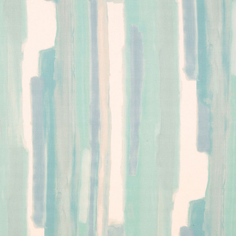 Watercolor fabric in celadon color - pattern number 177171 - by Schumacher in the Miles Redd collection