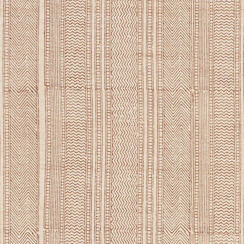 Mohave fabric in sepia color - pattern number 177183 - by Schumacher in the World View collection