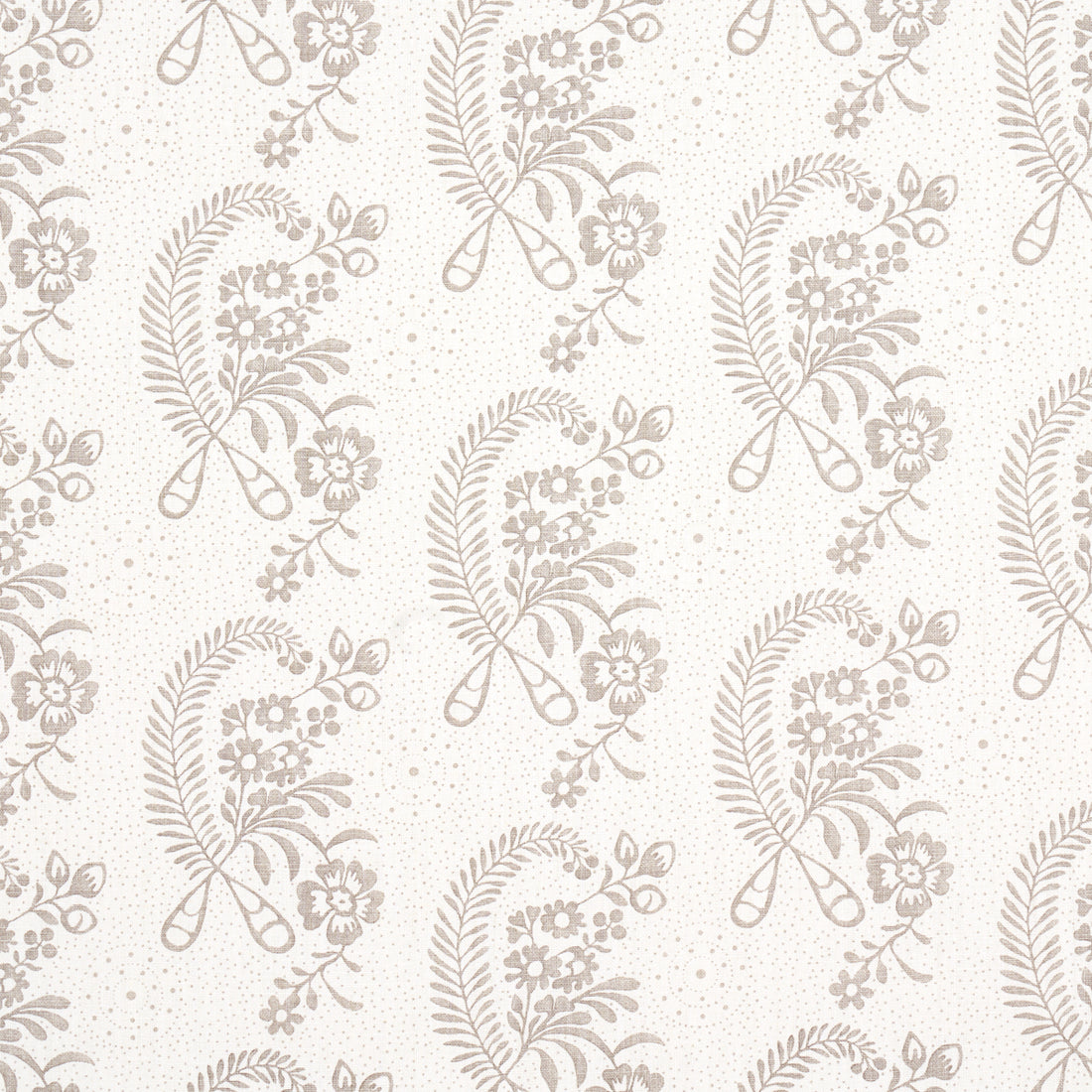 Millicent fabric in grisaille color - pattern number 177210 - by Schumacher in the Wallflowers collection