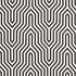 Vanderbilt Print fabric in noir color - pattern number 177273 - by Schumacher in the Mary Mcdonald collection